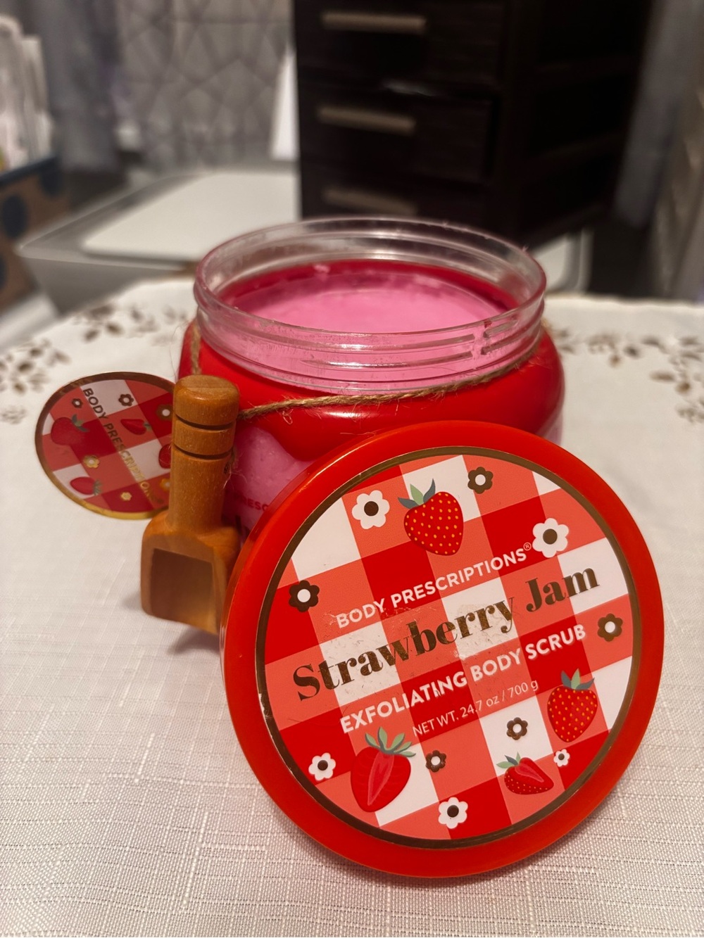 Strawberry Jam Exfoliating Body Scrub
